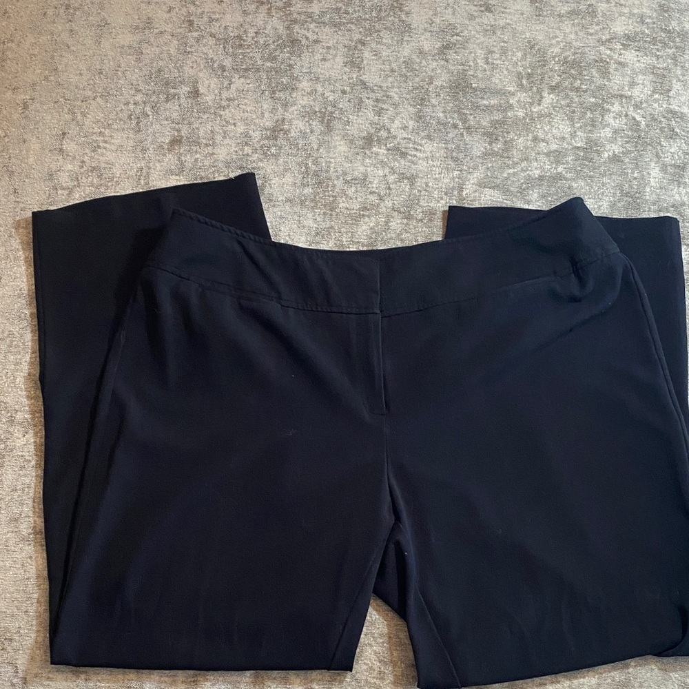 Apt. 9 Classic Black Women's Trousers size 18W {1246}
